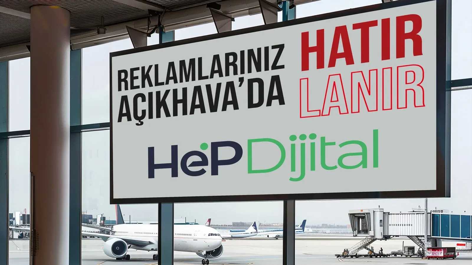 Antalya Havalimanı Reklamları